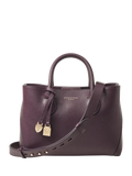Aspinal of London Navy Midi tote bag, imported from the UK