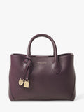 Aspinal of London Navy Midi tote bag, imported from the UK