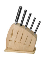 John Lewis Tramontina Century 6-Piece Oak Wood Knife Block Set- Buy online at McGrocer