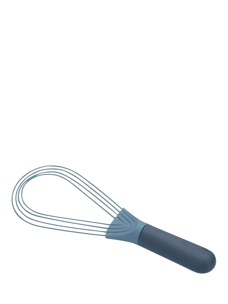 Joseph Joseph 2-in-1 silicone whisk in blue (British brand)