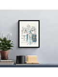 John Lewis Lucy Deaner print Fashion by the Sea 42x32cm British product