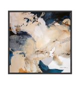 John Lewis John Lewis Natasha Barnes 'Eternal Tide' Framed Canvas Print, 106 x 106cm, Blue- Buy online at McGrocer