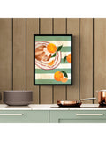 John Lewis framed print 'Le Petit Dejeuner' by Emily Daborn 42x32cm, UK version