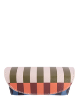John Lewis Gardner Stripe Faux Leather Glasses Case, Multi- Buy online at McGrocer