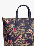 Sara Miller medium tote bag smokey bluebirds (British brand)