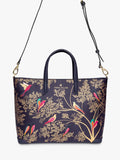 Sara Miller medium tote bag smokey bluebirds (British brand)
