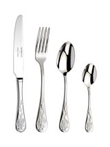 John Lewis Morris & Co. Arthur Price Blackthorn Stainless Steel Cutlery Set, 24 Piece/6 Place Settings- Buy online at McGrocer