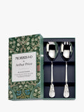 Morris & Co. Blackthorn stainless steel salad serving set (British brand)