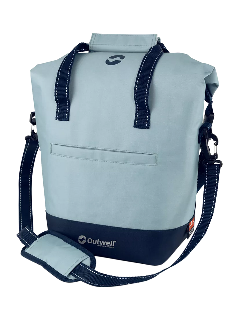 Outwell Sanderling Tote 10L light blue cooler bag, imported from the UK