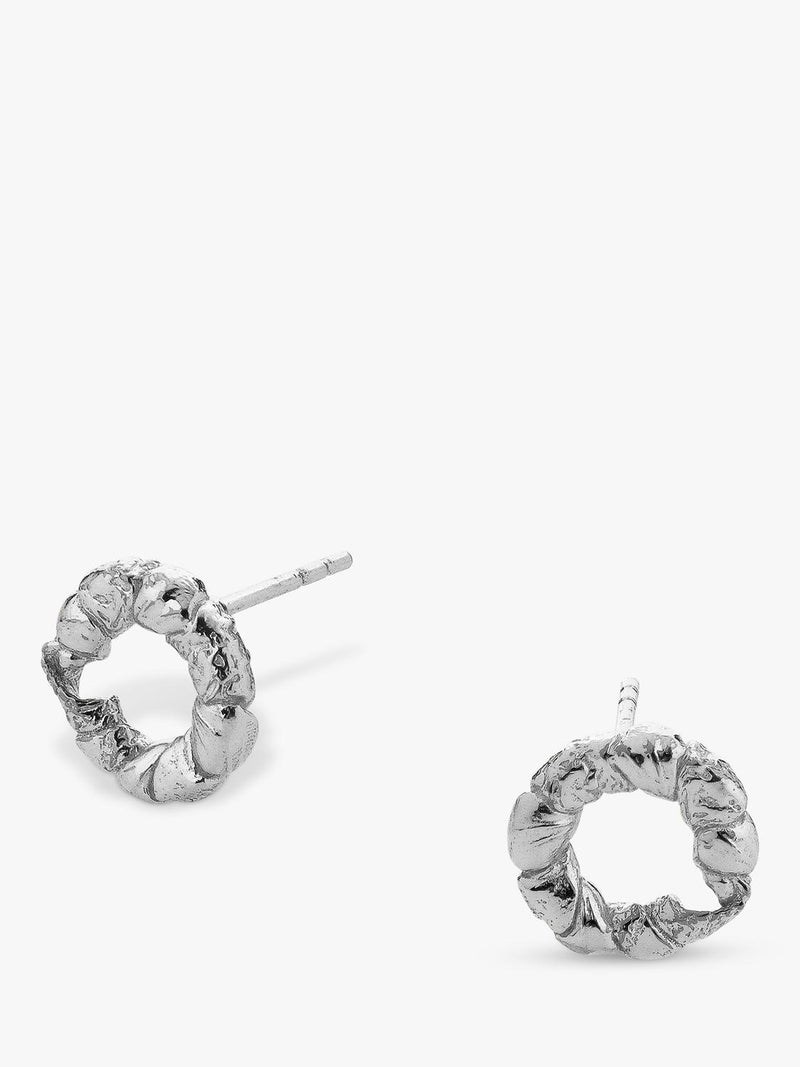 TUTTI Ember stud earrings in silver - British product