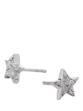 TUTTI Cosma star stud earrings silver - British product