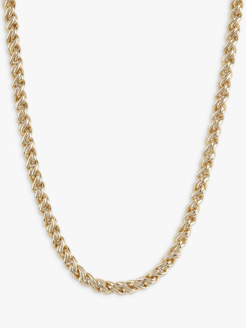 TUTTI Tide rope chain necklace 39cm, imported from the UK