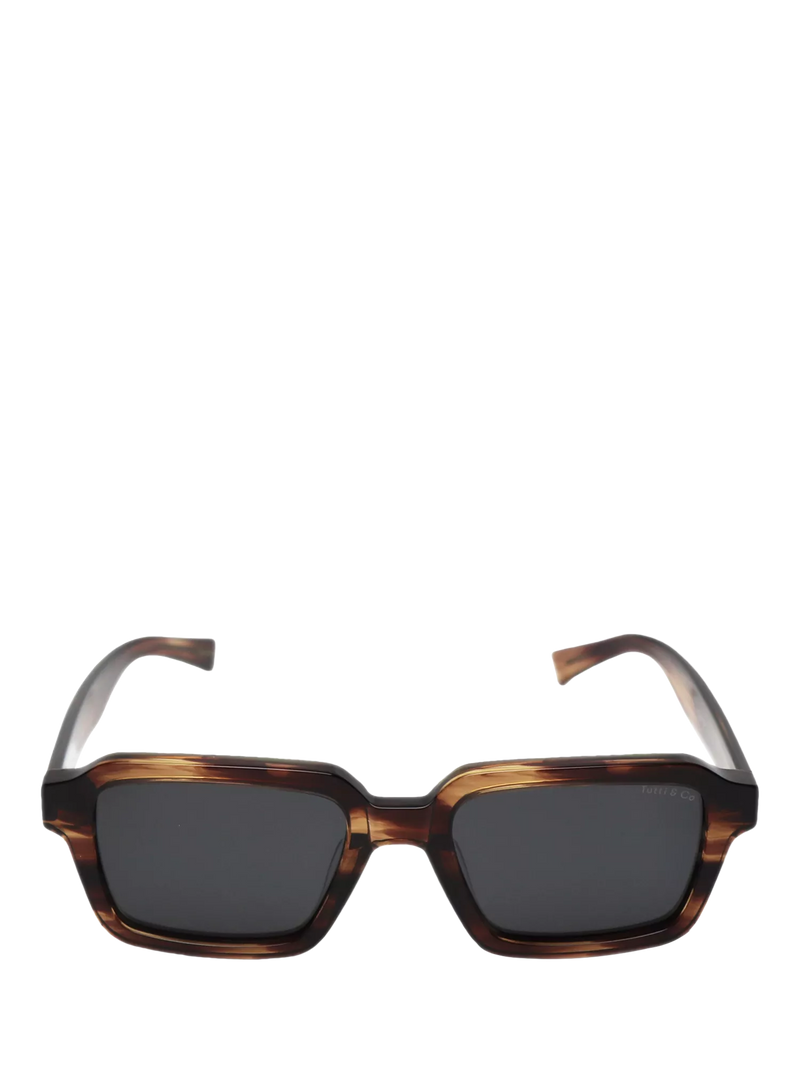TUTTI Cove polarised rectangular sunglasses - British product