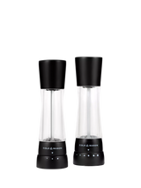 John Lewis Cole & Mason Derwent Salt & Pepper Mills Set, Matt Black- Buy online at McGrocer
