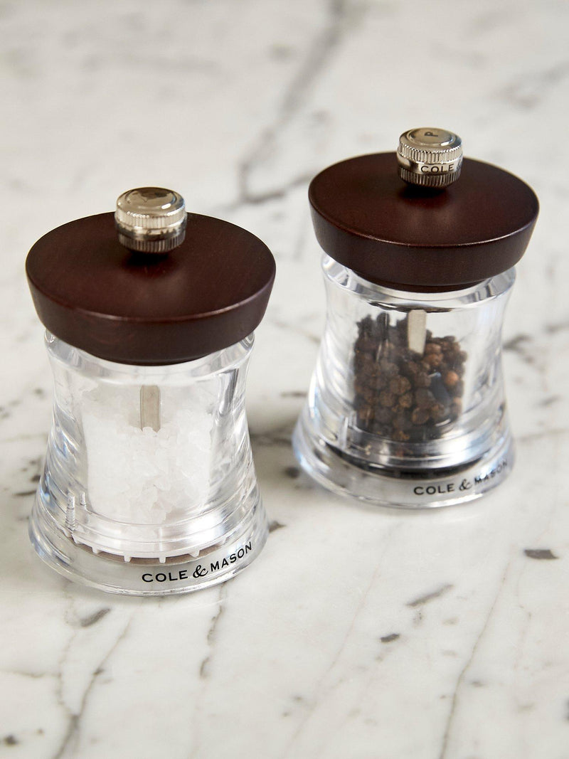 Cole & Mason Holborn salt mill acrylic beech, UK version
