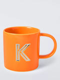 John Lewis Embossed Alphabet Fine China Mug 320ml