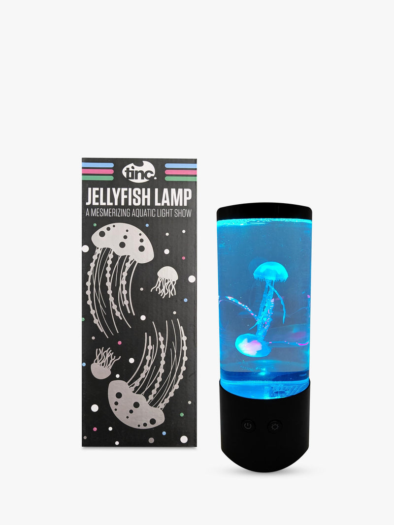 Tinc Jellyfish Lamp Multi with floating jellyfish, UK version