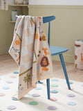 John Lewis safari knitted blanket 75x100 cm, imported from the UK