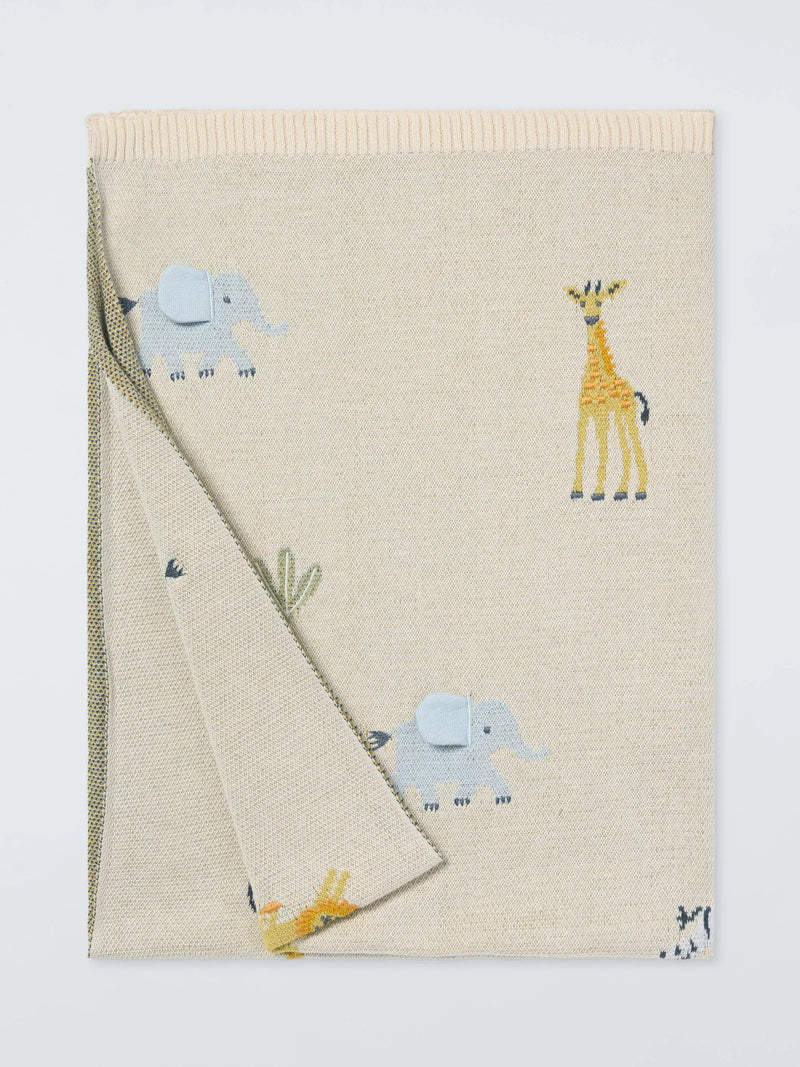 John Lewis Safari blanket natural 80x100 cm, UK version