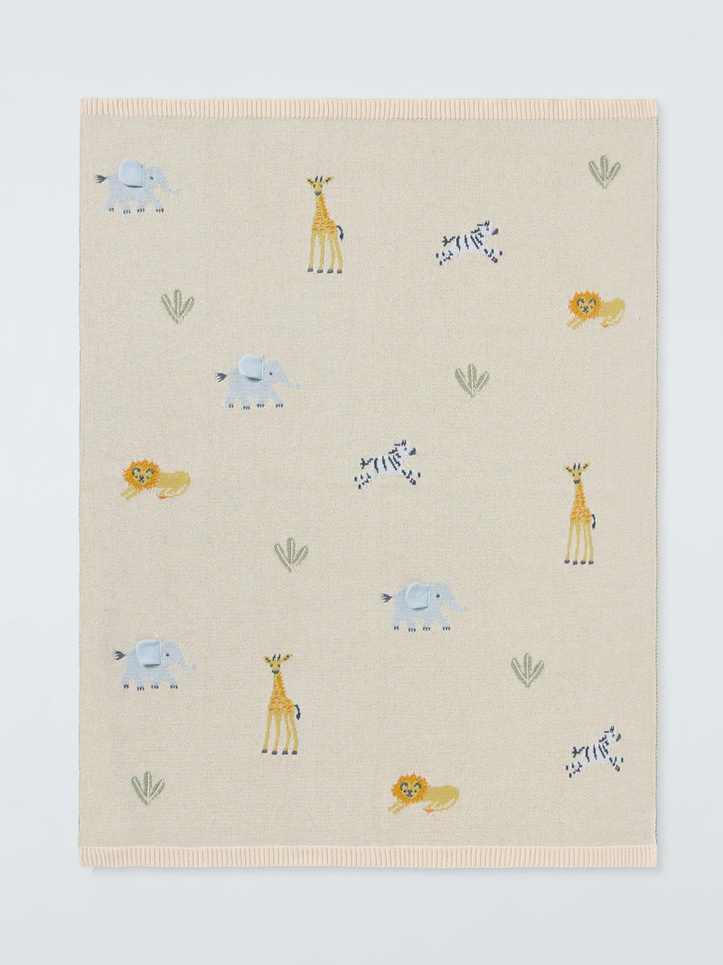 John Lewis Safari blanket natural 80x100 cm, UK version