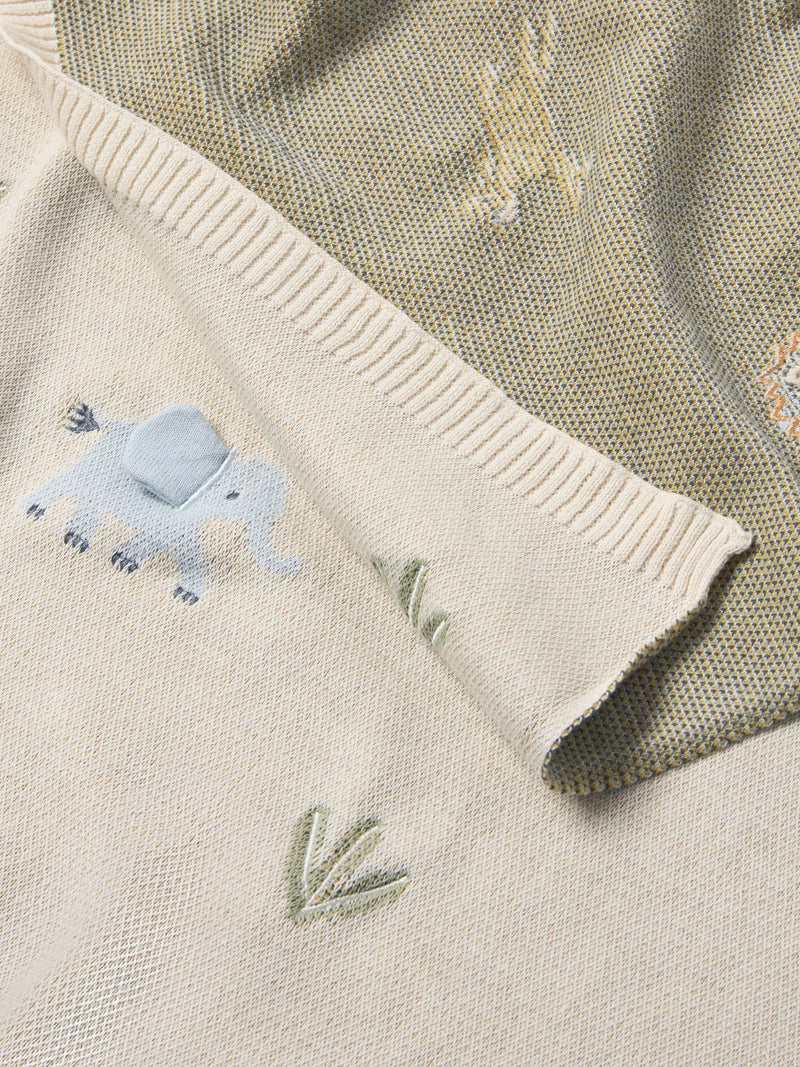 John Lewis Safari blanket natural 80x100 cm, UK version