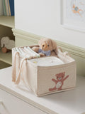 John Lewis Daydream Bear nappy caddy in brown, UK version