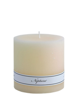 John Lewis Neptune Blyton Unscented Wax Pillar Candle 680g- Buy online at McGrocer