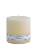 Neptune unscented wax pillar candle 680g (British brand)