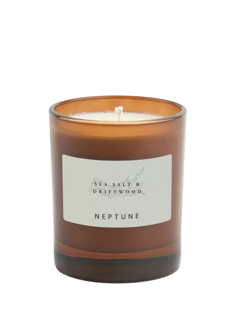 Neptune Sea Salt & Driftwood scented candle 210g - British product