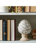 Neptune Suthfield small stoneware artichoke ornament off white, UK version