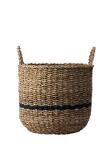 John Lewis Neptune Redford Small Round Woven Seagrass Basket, Natural, 35cm- Buy online at McGrocer