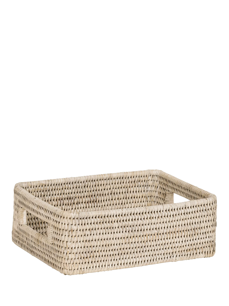 Neptune small rattan box tray, UK version
