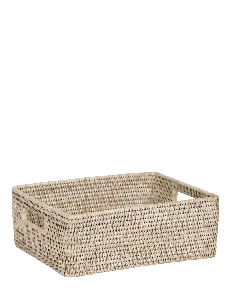 Neptune Ashcroft medium rattan box tray natural, UK version