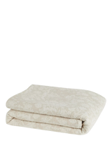 John Lewis Neptune Etta Reversible Woven Floral Jacquard Cotton Bedspread, Natural/Cream- Buy online at McGrocer
