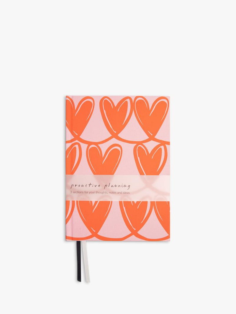 Caroline Gardner A5 notebook pink (British brand)