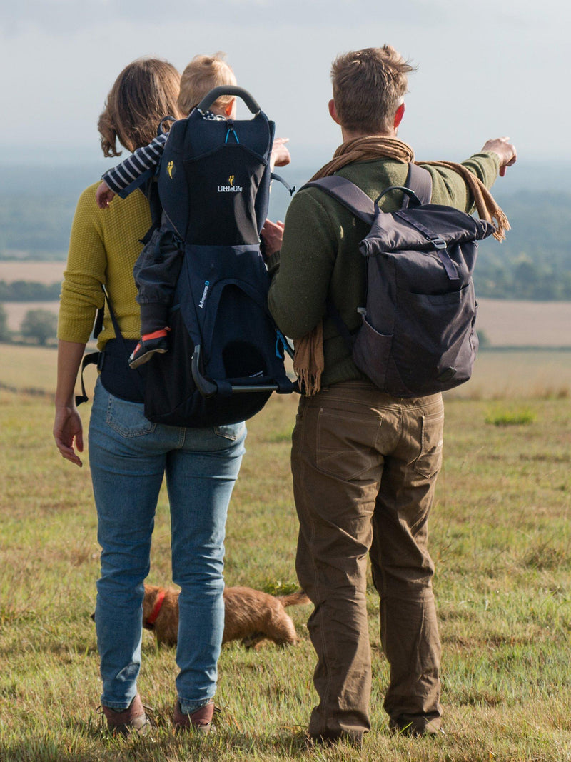 LittleLife Adventurer S3 back carrier navy, imported from the UK