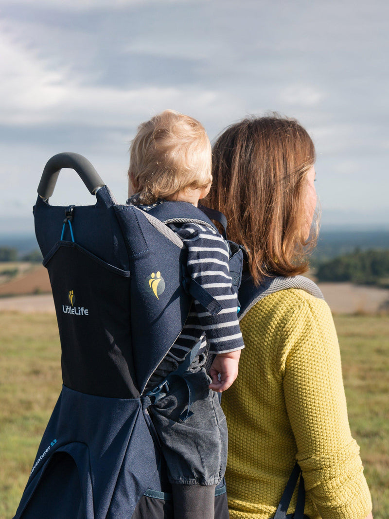LittleLife Adventurer S3 back carrier navy, imported from the UK