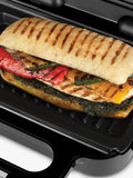 Russell Hobbs 3-in-1 sandwich panini waffle maker black silver - British product