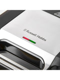 Russell Hobbs 3-in-1 sandwich panini waffle maker black silver - British product