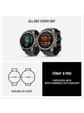 Garmin fnix 8 Pro AMOLED multisport smartwatch Graphite British product