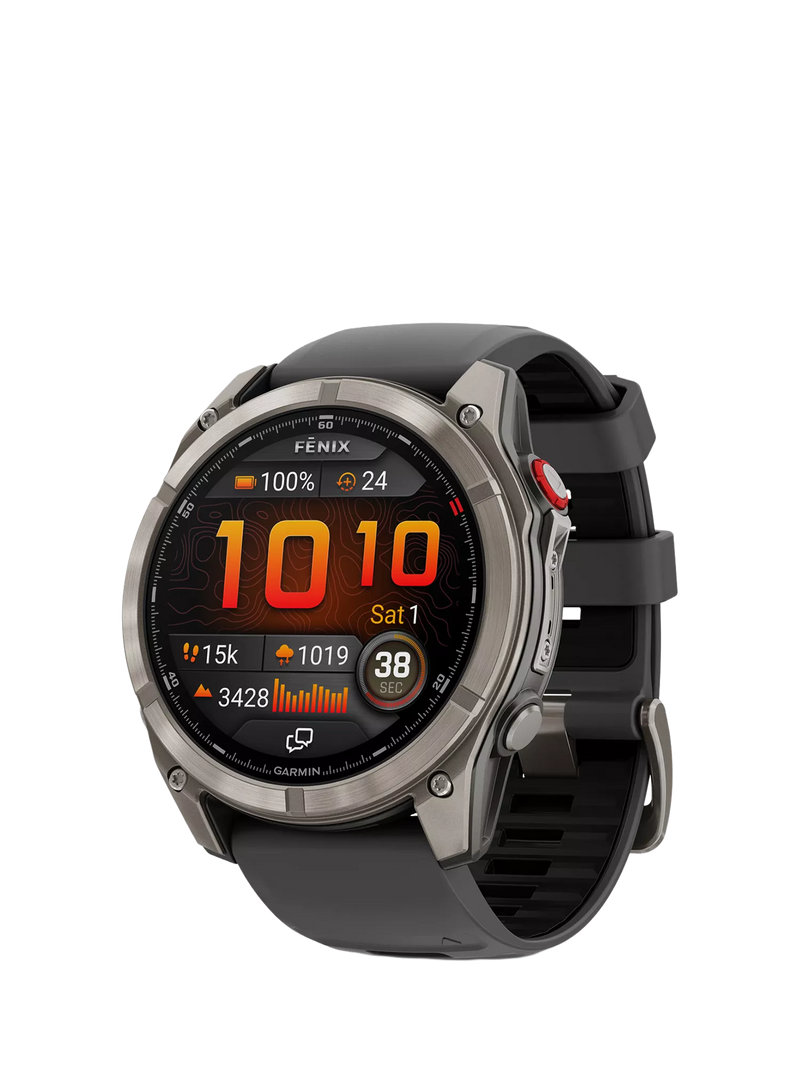 Garmin fēnix 8 Pro AMOLED GPS Multisport Smartwatch, Graphite, 51mm