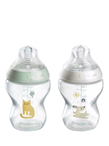 John Lewis Tommee Tippee Natural Start Anti-Colic Baby Bottle Muted Pack of 2 260ml- Buy online at McGrocer