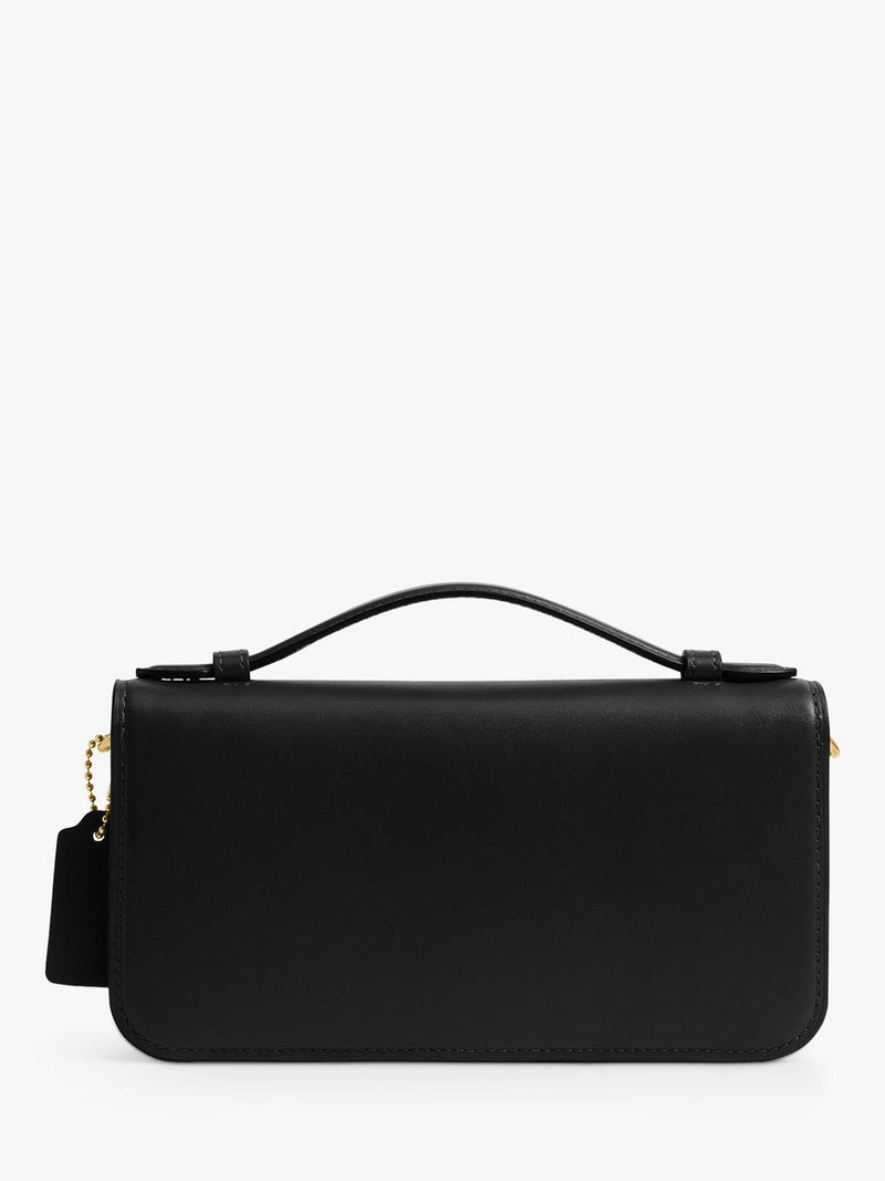 Coach Elora leather crossbody clutch bag (British brand)