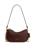 Coach Waverly Leather Shoulder Bag, Maple