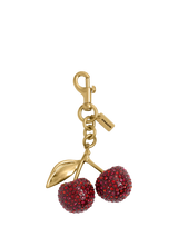 John Lewis Coach Crystal Cherry Bag Charm Red- Buy online at McGrocer