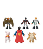 DC Comics action figure multipack with six mini figures - British product