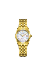 John Lewis Citizen Women's Corso Eco-Drive Gold-Tone Bracelet Watch- Buy online at McGrocer