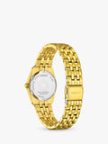 Citizen Eco-Drive gold-tone women's watch (British brand)