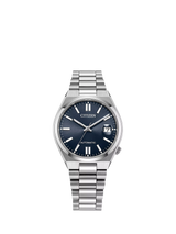 John Lewis Citizen Tsuyosa Automatic Men's Watch, Blue Dial- Buy online at McGrocer