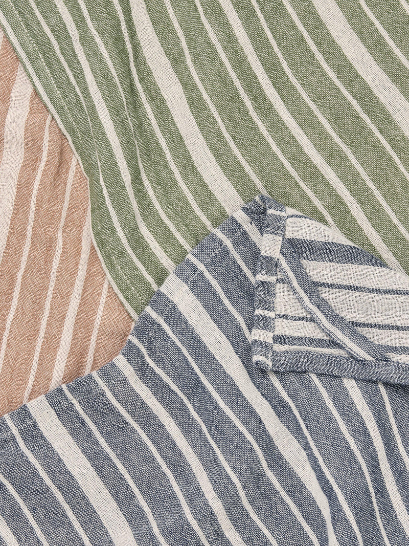 John Lewis pure cotton striped tea towels set of 3 - British product
